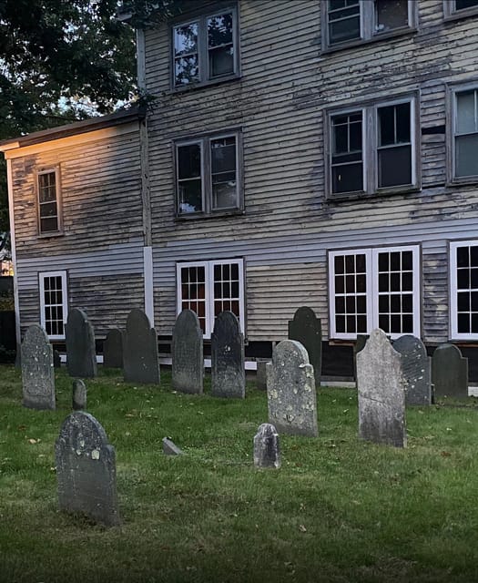 Salem: Specters and Apparitions Ghost Hunting Tour - Old Salem Jail Lot, the first investigation