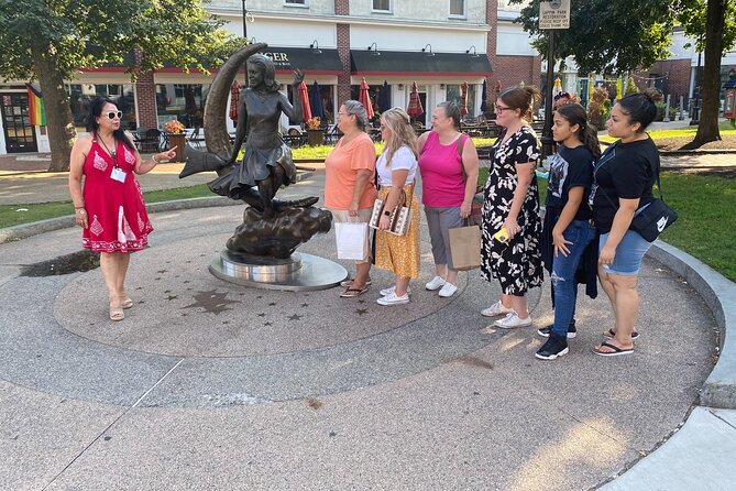 Salem Witch Tour - The Witch Trials Memorial puts names before folklore