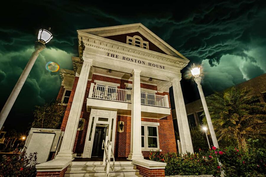 Salt, Sorrow, & Shadow: Fort Pierce Ghost Tour - Starting at Boston House with a lantern in view