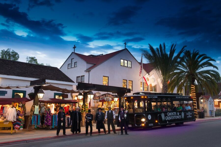 San Diego: Ghosts & Gravestones Trolley Tour - The Whaley House exterior and its ghostly reputation