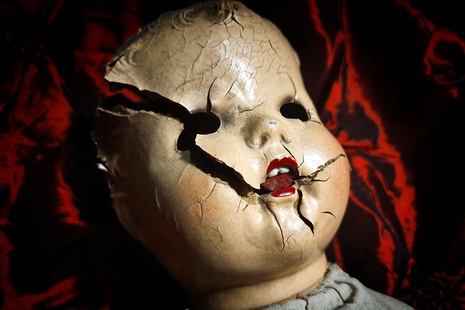 San Francisco Gregangelo Museum - Haunted Doll House - A Twisted Toy Tea Party with peppermint tea and cookies