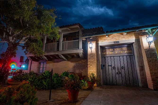 Sanctum Sacrifice of Santa Barbara Ghost Tours - Orena Adobe and the shorter story stops