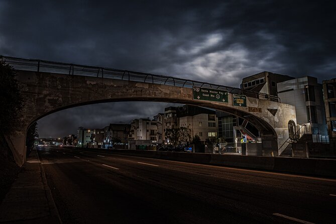 Santa Monica Sinister Sins & Sorrow Ghost Tour - The Arizona Avenue Pedestrian Bridge and Route 66