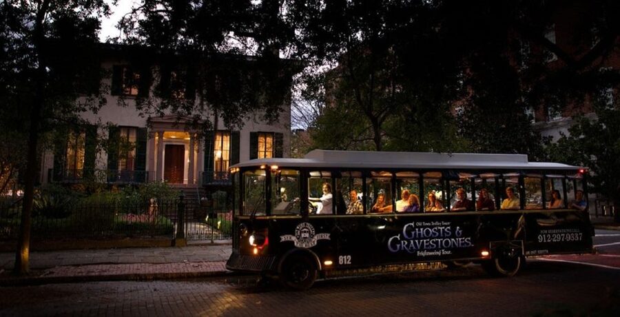 Savannah: Ghosts and Gravestones Tour with Low House Entry - The route also passes Savannah’s famous haunted addresses