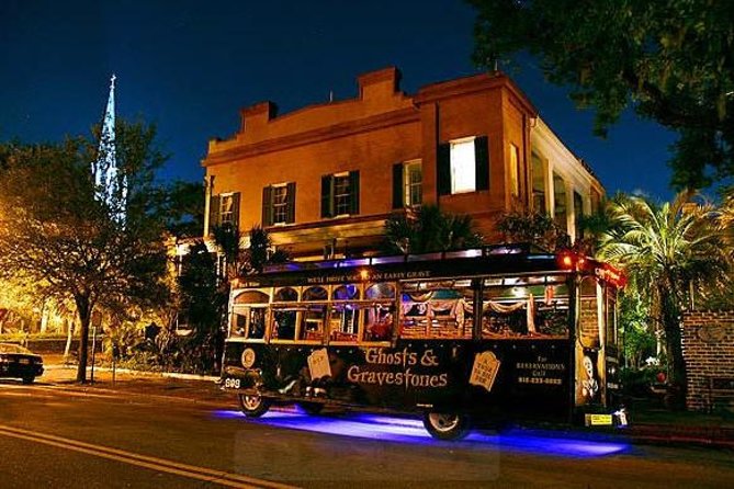 Savannah Ghosts & Gravestones Trolley Tour - Value at $39.54 per person