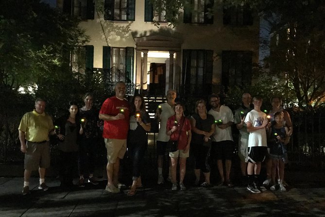 Savannah Ghostwalker Tour and Ghost Hunt - Meeting Patrick or Gene at Madison Square