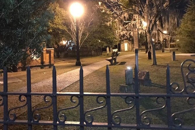 Savannah Ghostwalker Tour and Ghost Hunt - Chippewa Square, where history and pop culture overlap