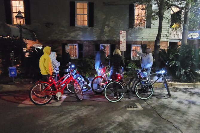 Savannah Haunted Night Bike Tour - Savannah after dark, with wheels under you