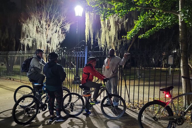 Savannah Haunted Night Bike Tour - Colonial Park Cemetery and Savannah’s darker stories
