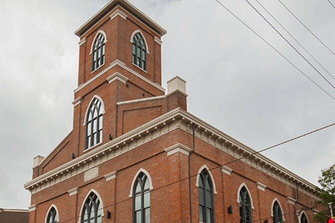 Self Guided Cincinnati Ghost Haunted Walking Tour Audio Tour Music Hall OTR - What the WalknTours format is really like