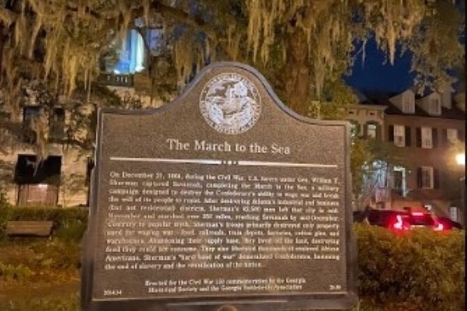 Shadows of Midnight Ultimate Late Night Savannah Ghost Tour - The cemetery stop leans into old Savannah