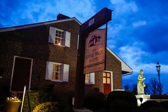 Spirits of Jennie Wade Ghost Night Tour in Gettysburg - Key points to know before you book
