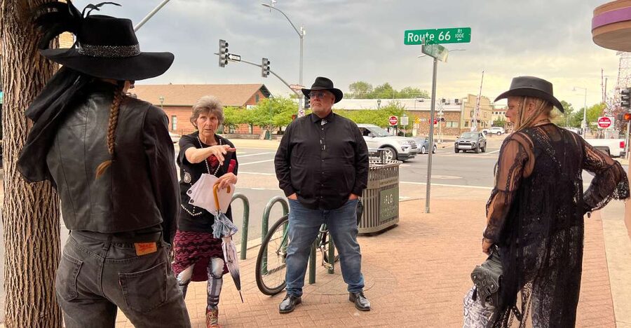 Spirits With The Spirits, Haunted Pub Crawl - Starting beside the 1926 train depot