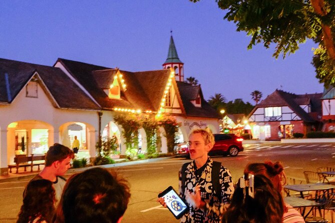 Spooky Solvang Ghost Hunting & History Tour - Trying EMF gauges, spirit boxes, and divining rods