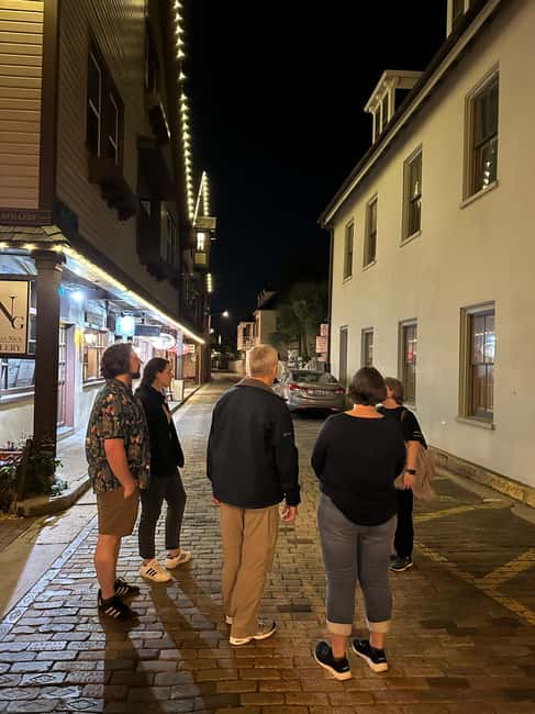 St. Augustine: Dead Walk Ghost Tour - Taking photos and checking for unusual evidence