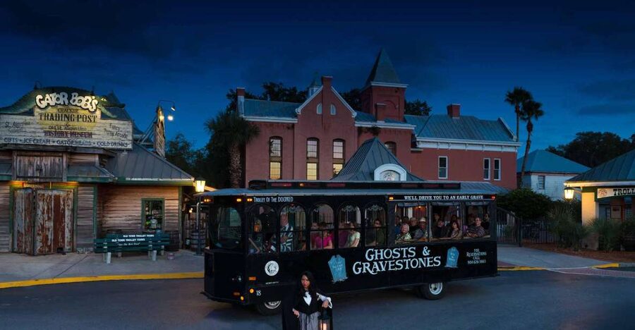 St. Augustine: Ghosts and Gravestones Old Town Trolley Tour - Huguenot and Tolomato Cemeteries
