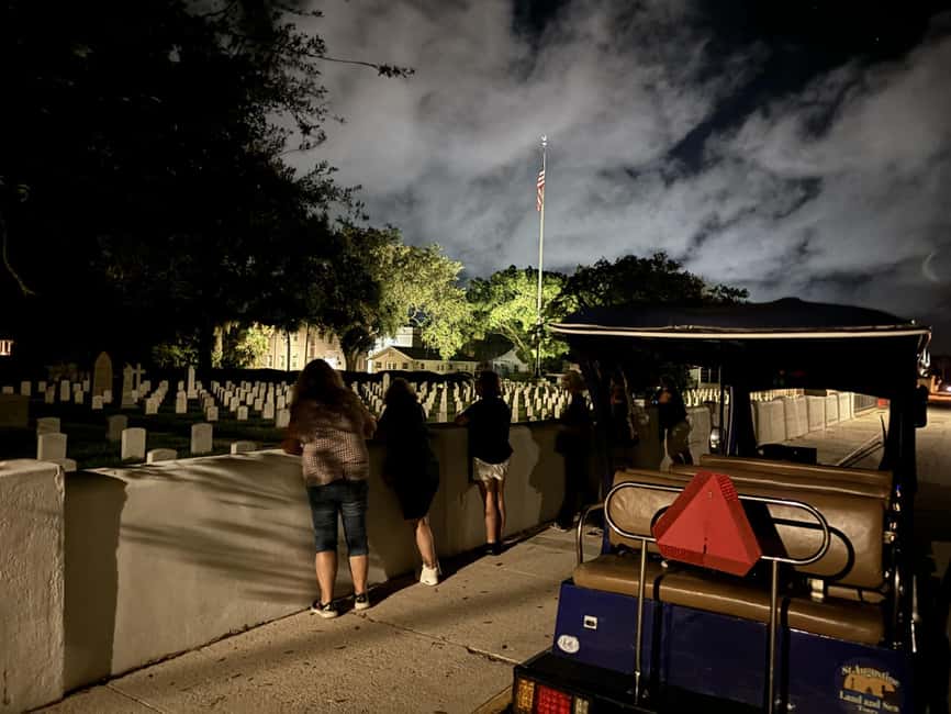 St Augustine: Riding with the Ghosts Golf Cart Tour - A Haunted Ride Through America’s Oldest City