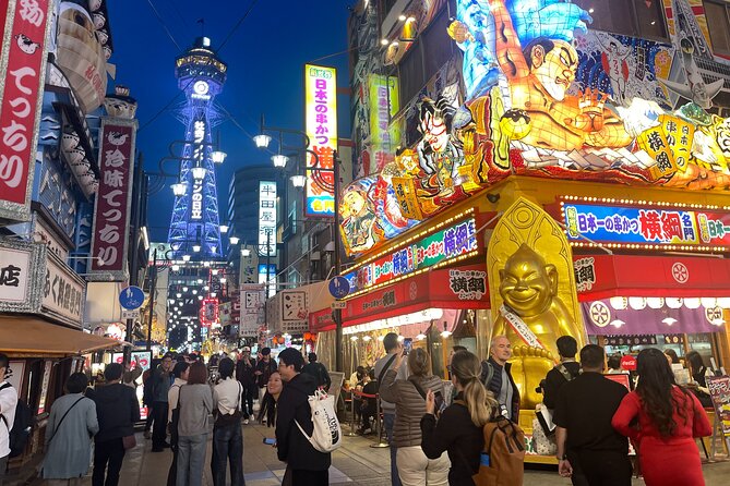 The Dark Side of Osaka Walking Tour - Jan Jan Yokocho, where the mood changes