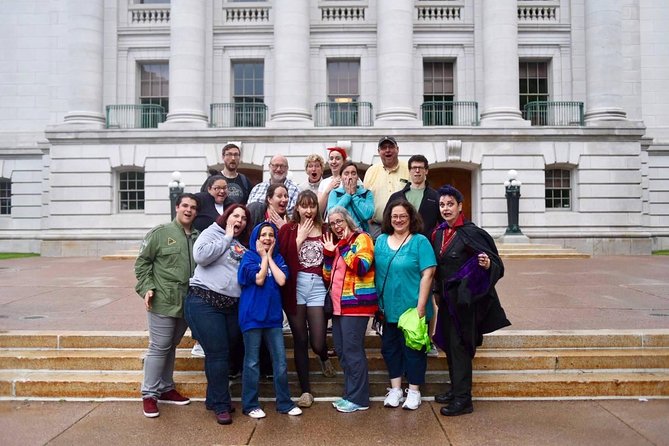 The Original Madison Ghost Walk - Capitol Square - Stop 3: The Majestic theater and its balcony ghost