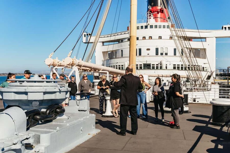 The Queen Mary: Admission, Tours, and Paranormal Experience - Entering the art deco public rooms