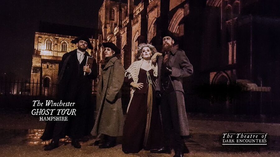 The Winchester Ghost Walk - Winchester after dark, beyond the usual route