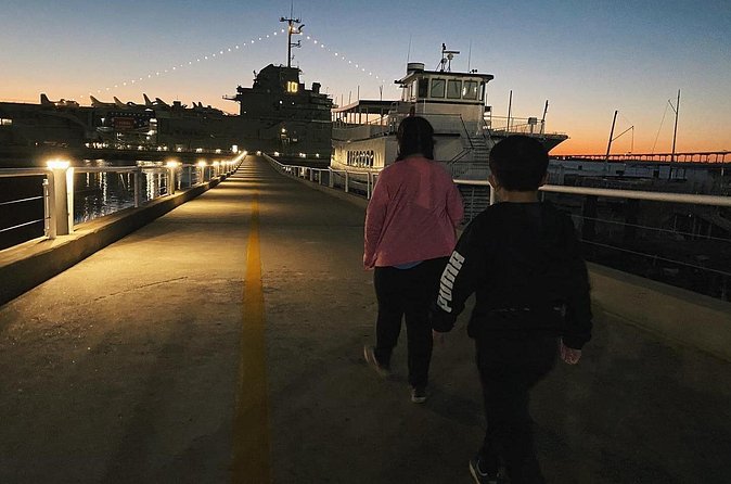 USS Yorktown Ghost Tour with Exclusive Night-Time Access - Physical demands and comfort tips