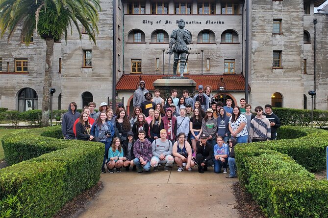 Walk the Oldest Streets of South St. Augustine Haunting Tour - The Old City House and its coquina walls