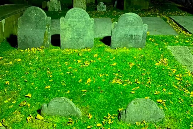 Walking Ghost Tour Through Newport RI - Trinity Episcopal Church and the Old Stone Mill