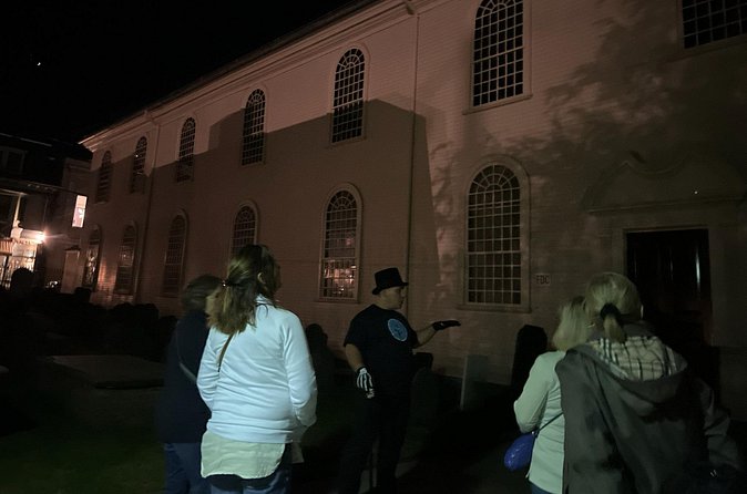 Walking Ghost Tour Through Newport RI - Redwood Library and the Newport Reading Room