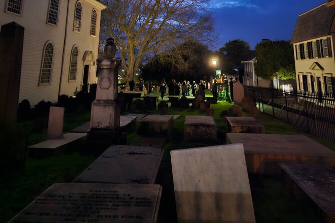Walking Ghost Tour Through Newport RI - White Horse Tavern and the Great Friends Meeting House