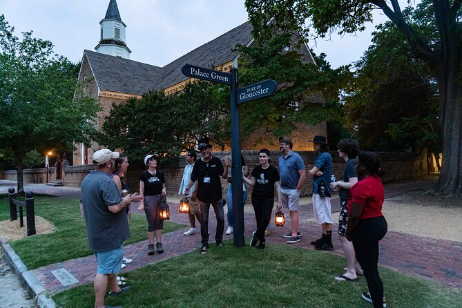 Whispers of Williamsburg Haunted Ghost Tour with Add-on options - The Governor’s Palace after sunset