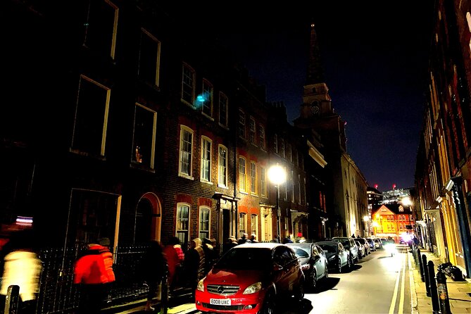 Wicked Whitechapel: Where Now’s Jack The Ripper Audio Tour - Old Spitalfields Market and the news machine