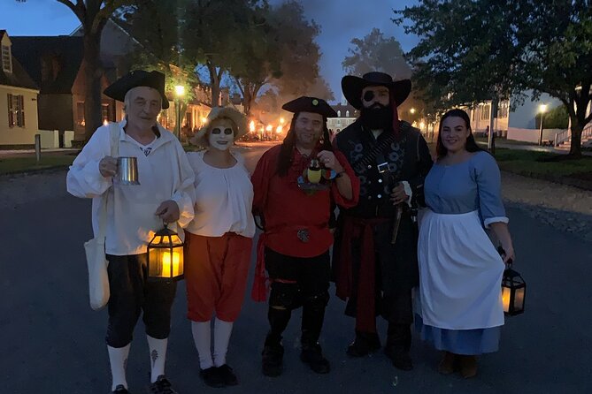 Williamsburg Ghosts, Witches and Pirates Tour - Key points to know before booking