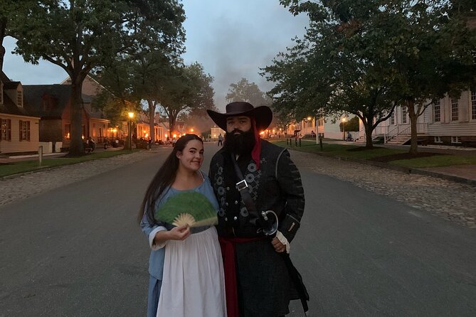 Williamsburg Ghosts, Witches and Pirates Tour - Colonial Williamsburg after dark, with a darker past