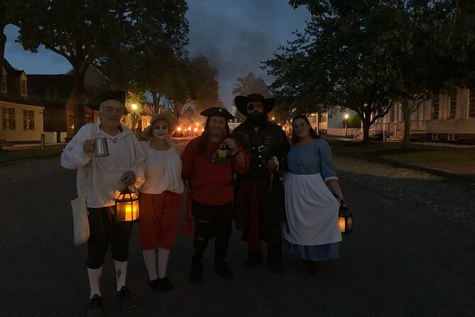 Williamsburg Ghosts, Witches and Pirates Tour - Blackbeard, executions, and the pirate stories