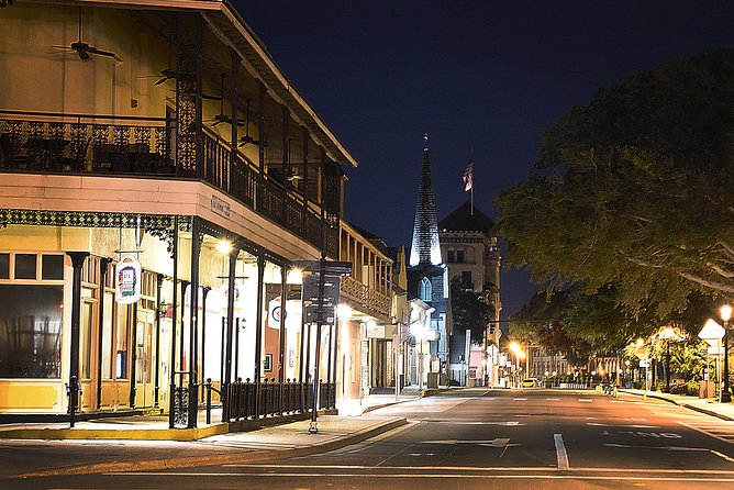 Wraiths of the Watchtower: Sinister St. Augustine Ghost Tour - Plaza de la Constitución sets the tone