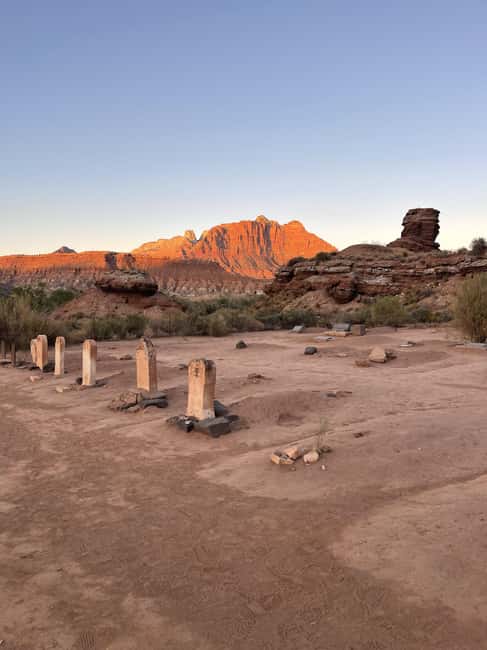 Zion: Harry Potter-Inspired Zion Ghost Tour with Sunset View - Watching Zion turn gold before the ghost stories begin